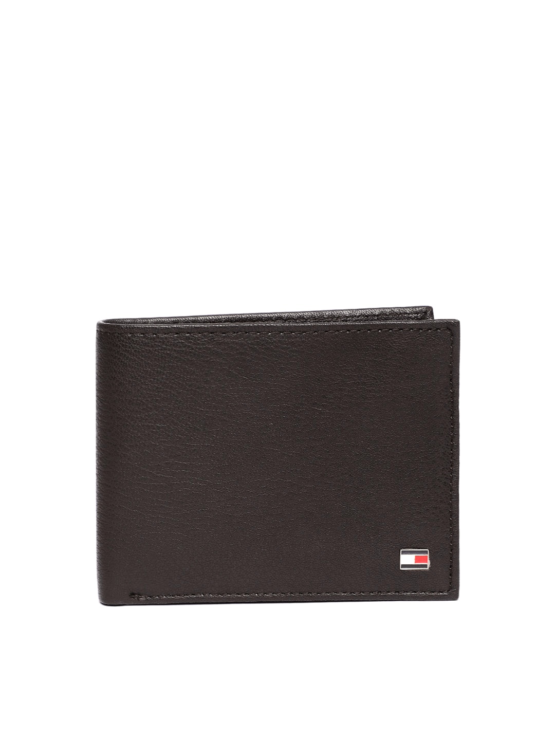 

Tommy Hilfiger Men Brown Solid Two Fold Leather Wallet