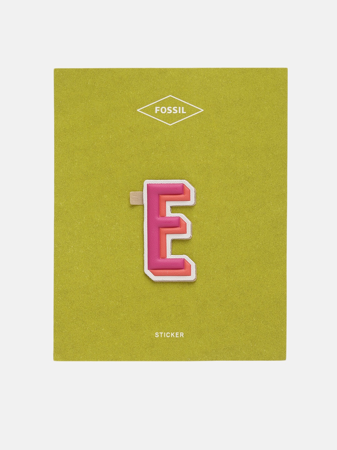 

Fossil Women Multicoloured Letter E Handbag or Wallet Sticker, Multi