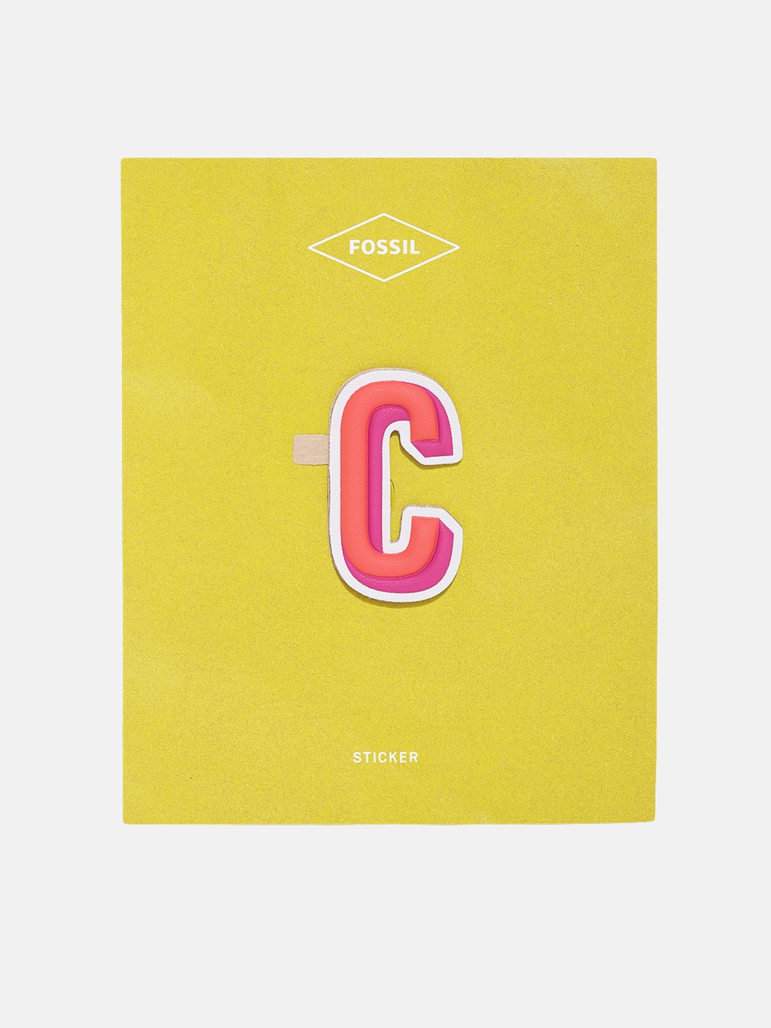 

Fossil Women Multicoloured Letter C Handbag or Wallet Sticker, Multi