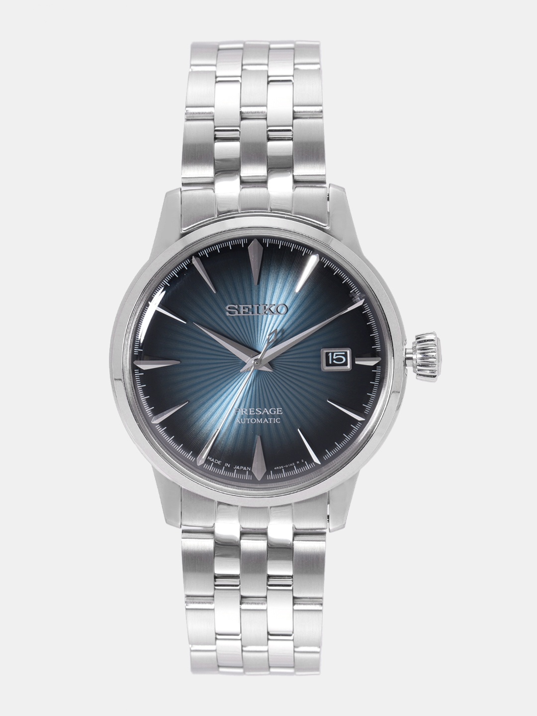 

SEIKO Men Navy Blue Automatic Analogue Watch SRPB41J1