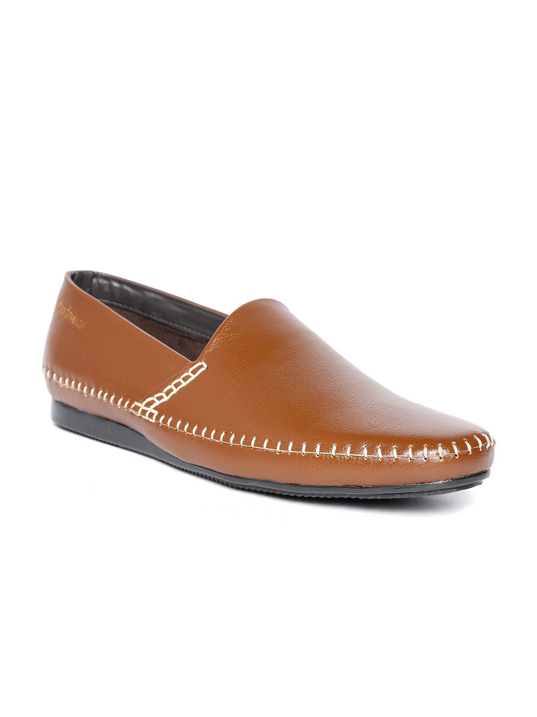 

San Frissco Men Brown Slip-Ons