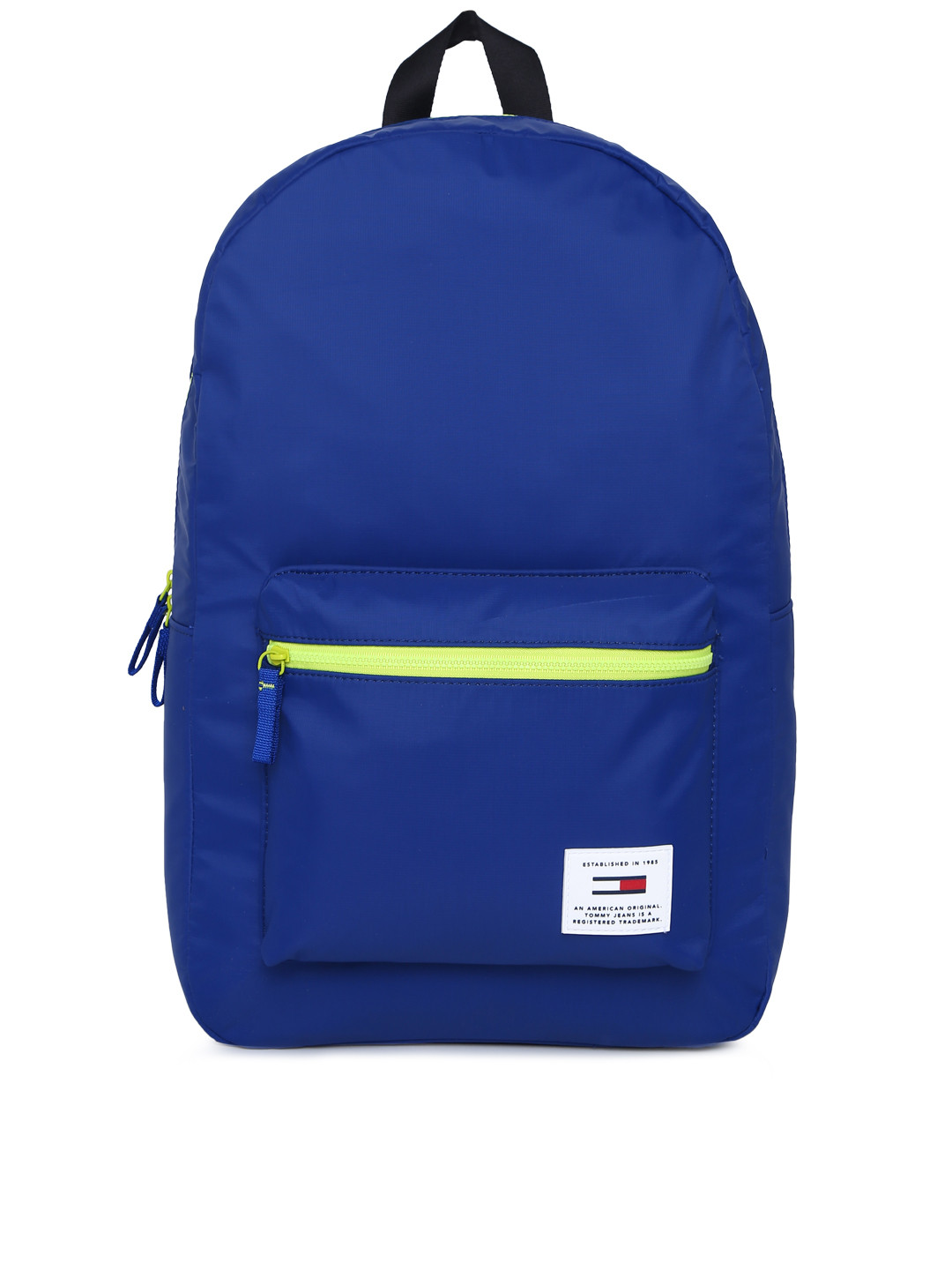

Tommy Hilfiger Men Blue Solid Backpack