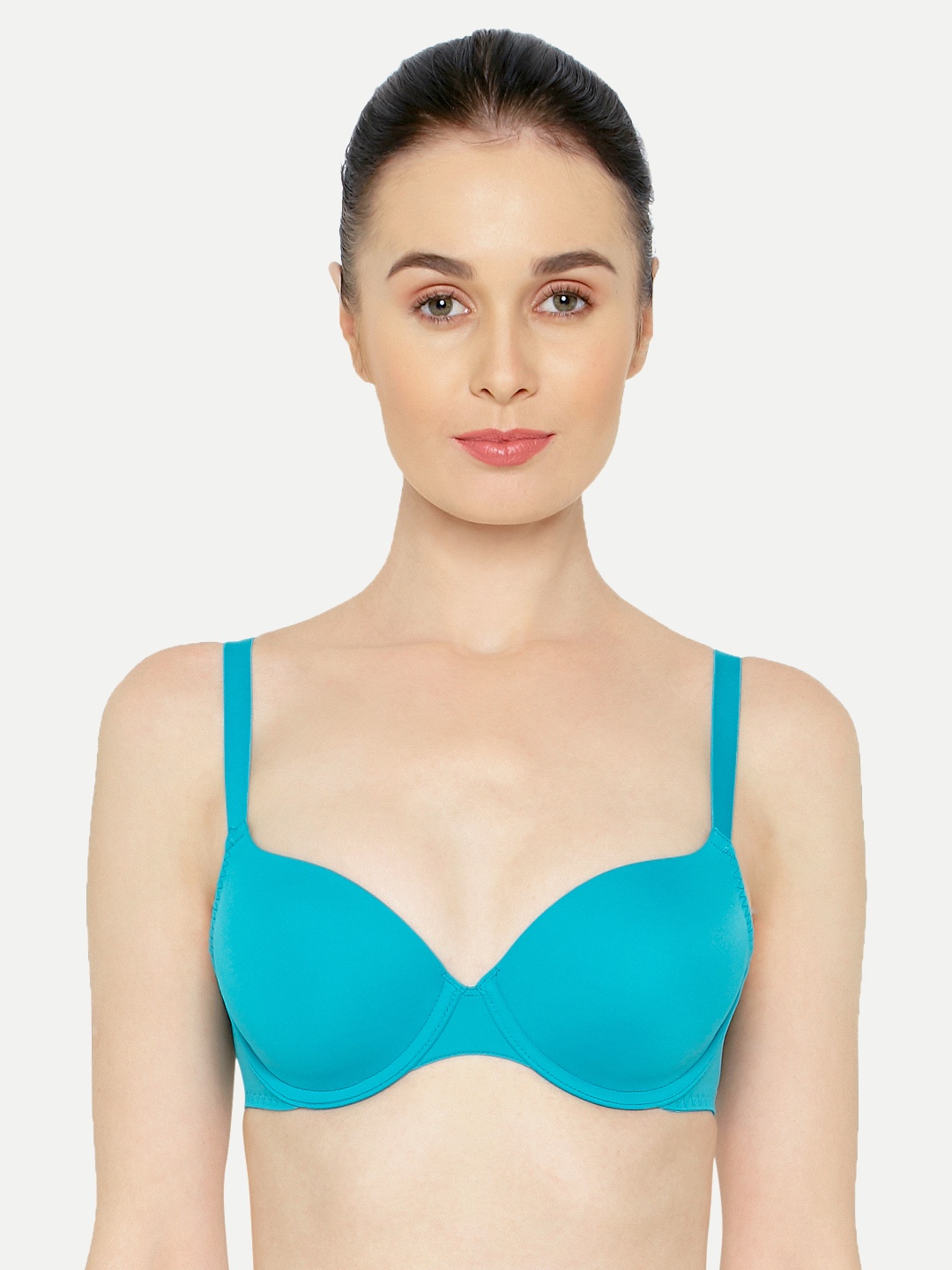 

Triumph T-Shirt Bra 77 Wired Padded Seamless Everyday Bra, Blue