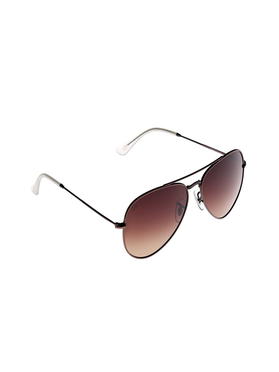 

GIO COLLECTION Men Brown Aviator Sunglasses GM6082C02