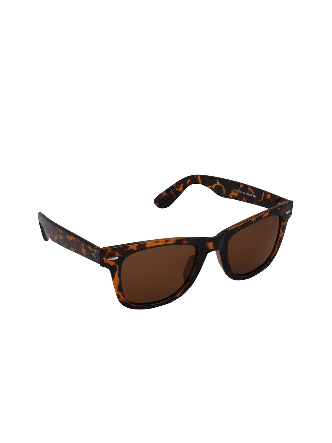 

GIO COLLECTION Men Wayfarer Sunglasses GM6108C02, Brown