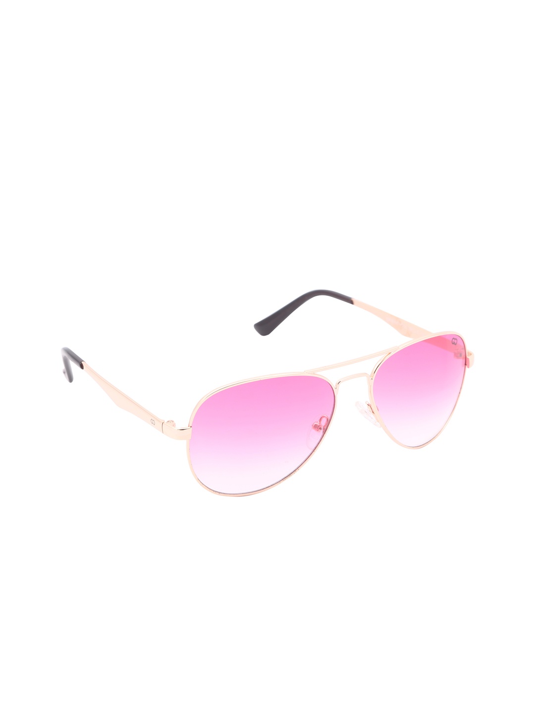 

GIO COLLECTION Men Aviator Sunglasses GM6157C14, Pink