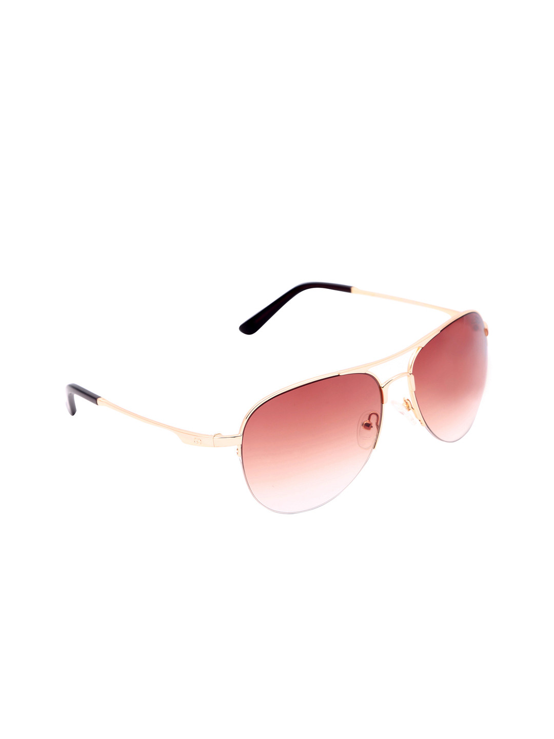 

GIO COLLECTION Men Brown Aviator Sunglasses GM6149C07