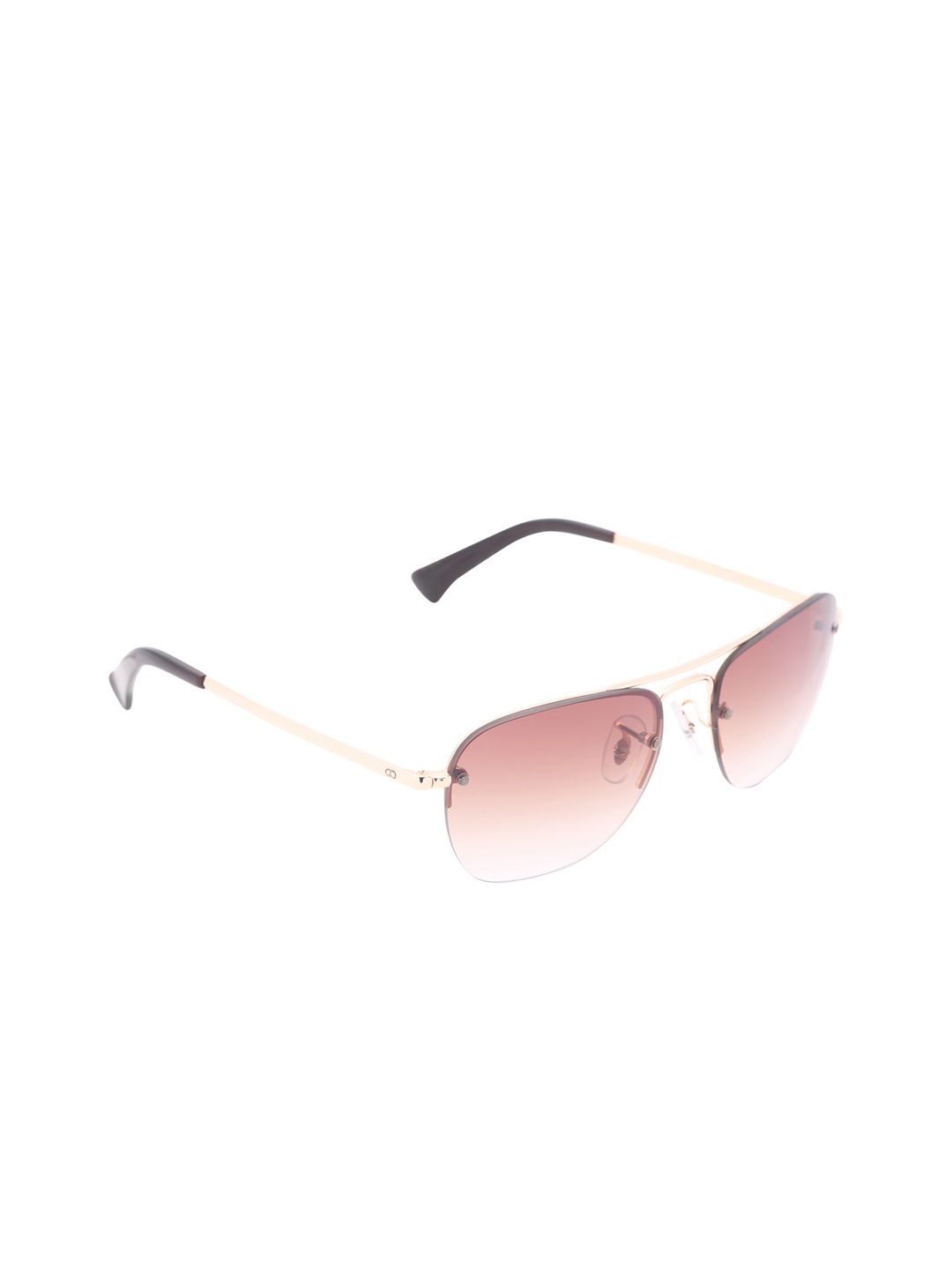 

GIO COLLECTION Men Oval Sunglasses GM6158C10, Pink