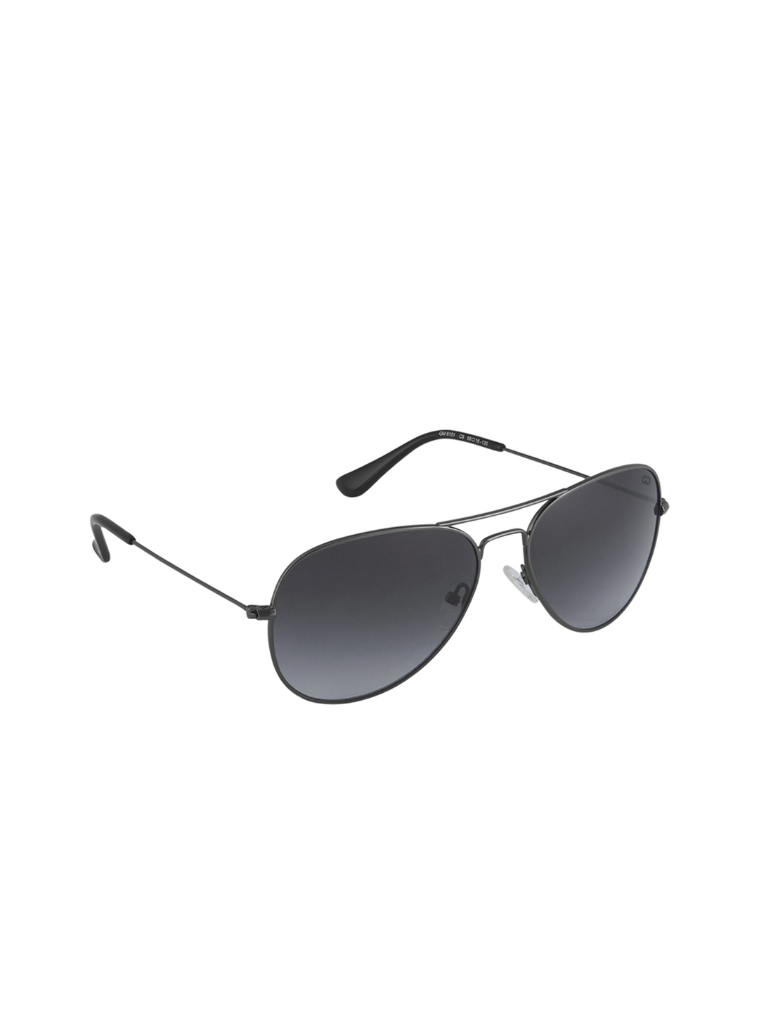 

GIO COLLECTION Men Grey Aviator Sunglasses GM6151C09