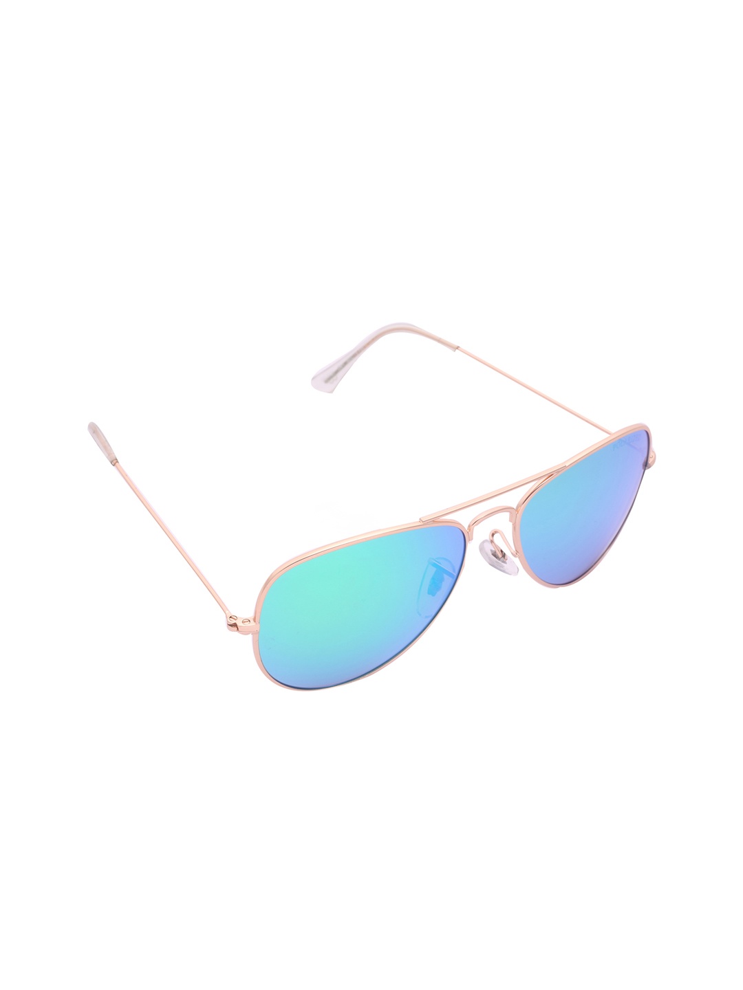 

GIO COLLECTION Men Aviator Sunglasses GM6121C04BL, Rose gold