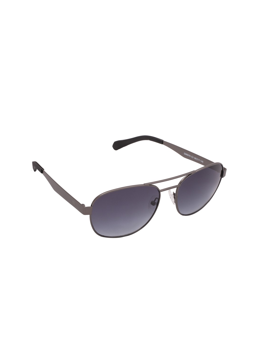 

GIO COLLECTION Men Rectangle Sunglasses GM6079C03, Black