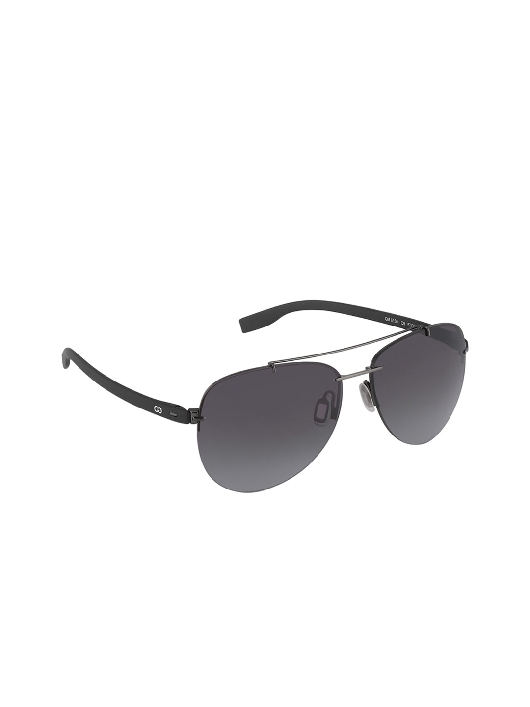 

GIO COLLECTION Men Aviator Sunglasses GM6150C09, Grey