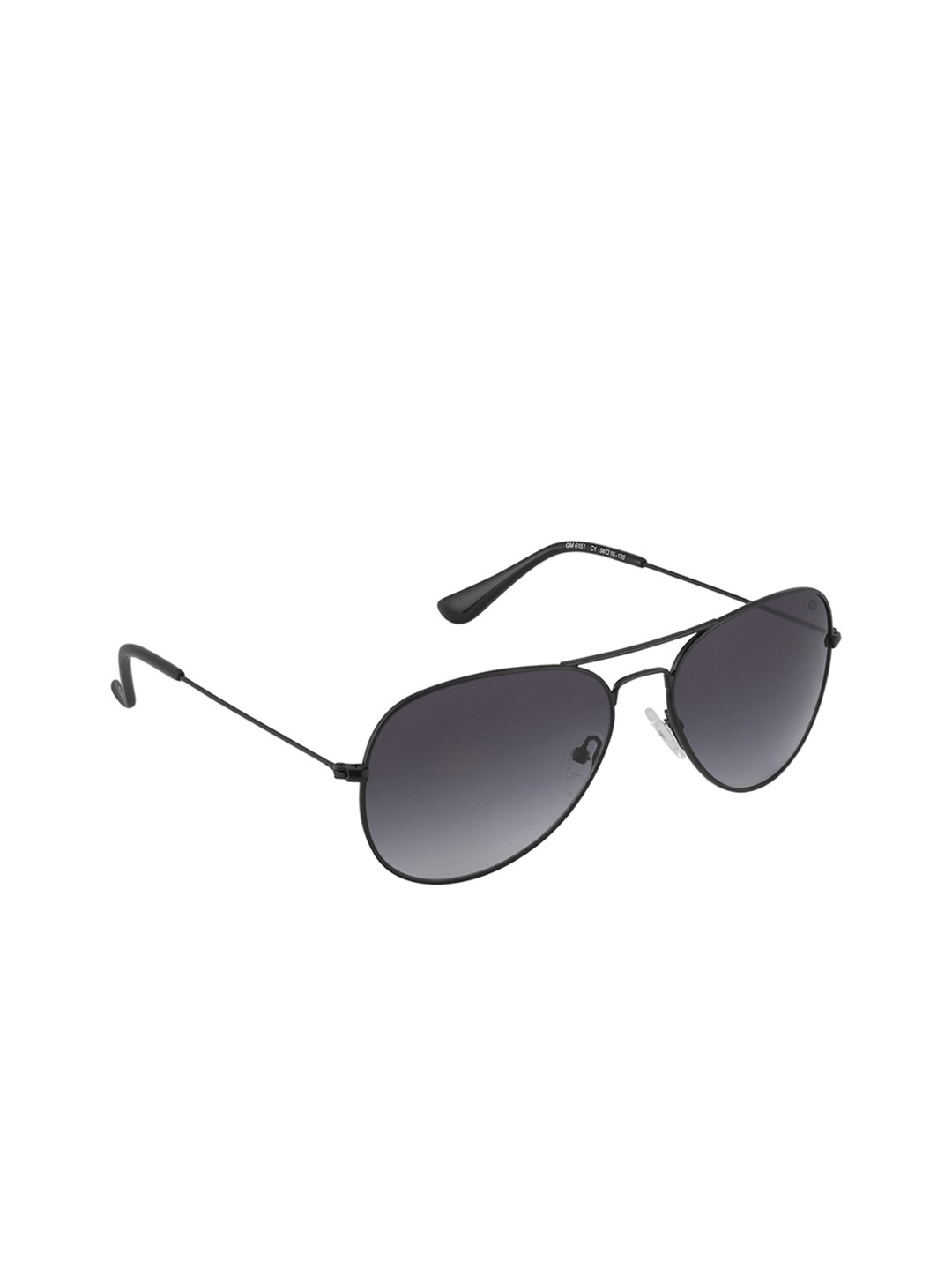 

GIO COLLECTION Men Aviator Sunglasses GM6151C1, Black