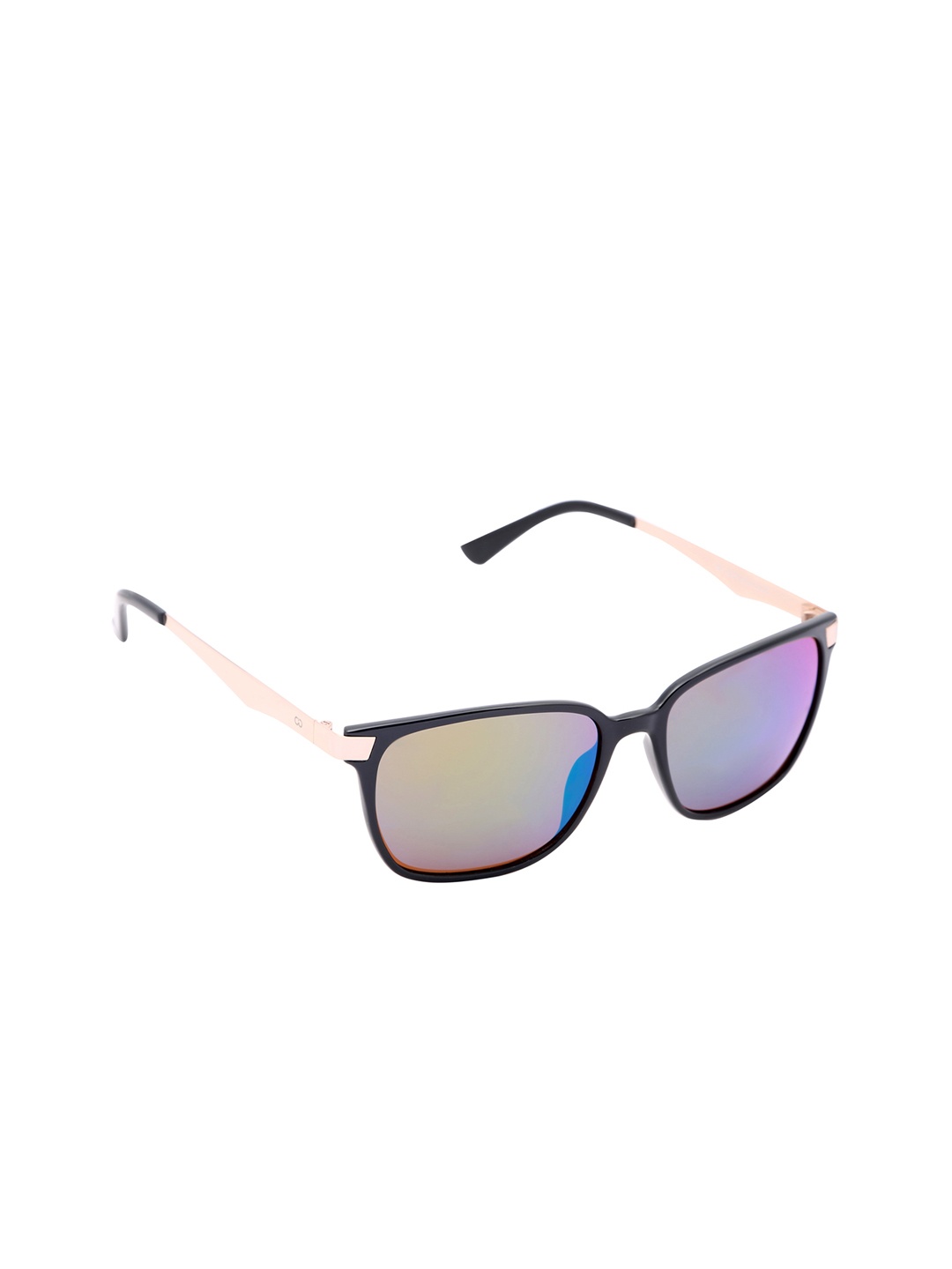 

GIO COLLECTION Men Wayfarer Sunglasses, Black