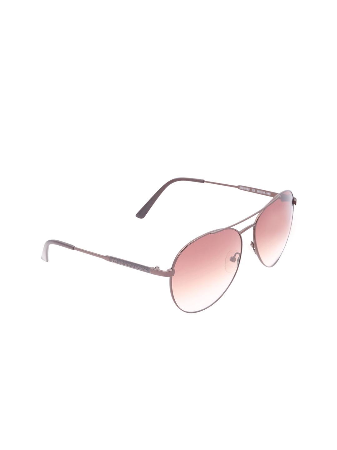 

GIO COLLECTION Men Brown Aviator Sunglasses GM6162C02