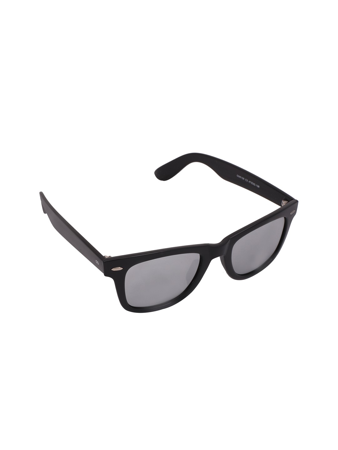 

GIO COLLECTION Men Wayfarer Sunglasses, Black
