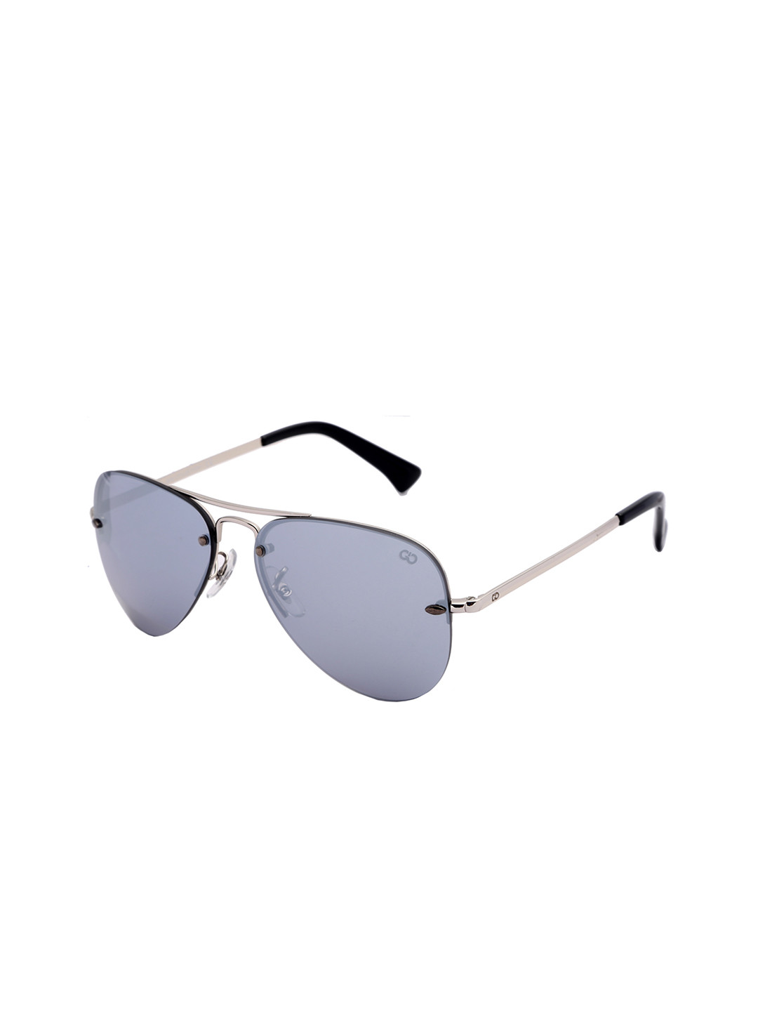 

GIO COLLECTION Men Grey Aviator Sunglasses GM6147C17