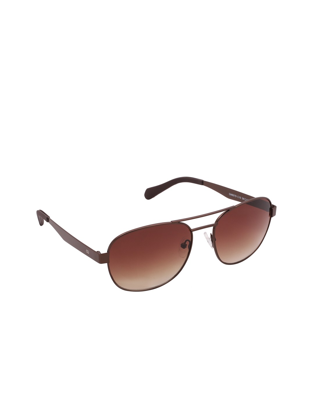 

GIO COLLECTION Men Rectangle Sunglasses GM6079C10, Brown