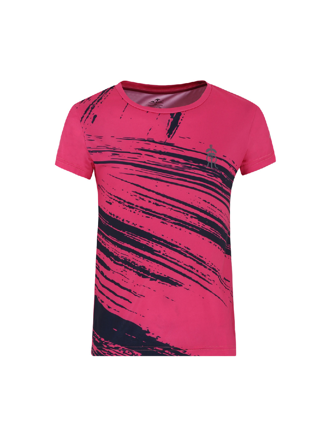 

Alcis Girls Pink Rajasthan Royals Printed Round Neck T-shirt