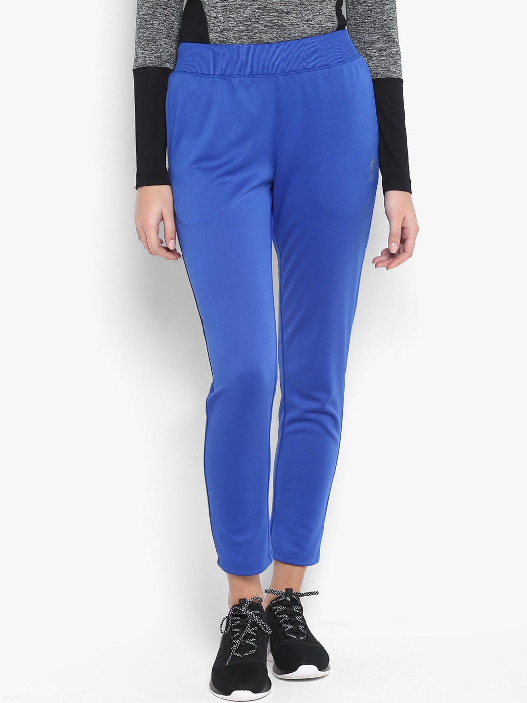 

Alcis Women Rajasthan Royals Blue Solid Slim-Fit Trackpant