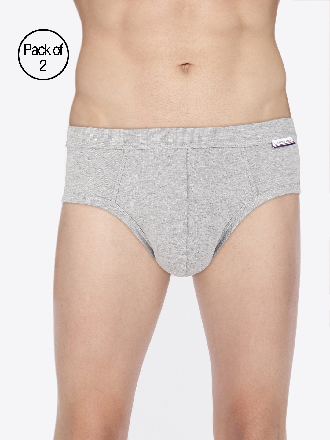 

U.S. Polo Assn. Men Assorted Pack of 2 Briefs I640-615-P2-S