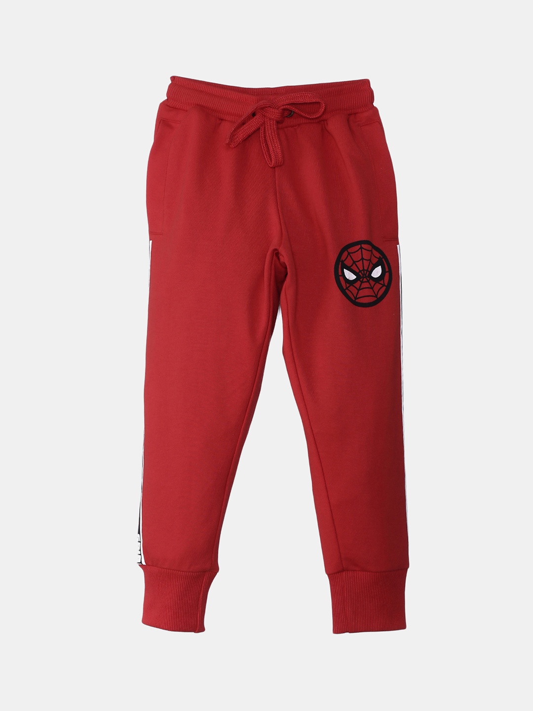 

Kids Ville Amazing Spiderman featured Red Joggers for Boys