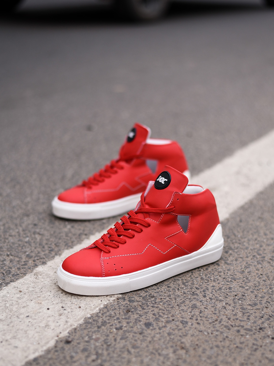 

Doc Martin Men Red Sneakers
