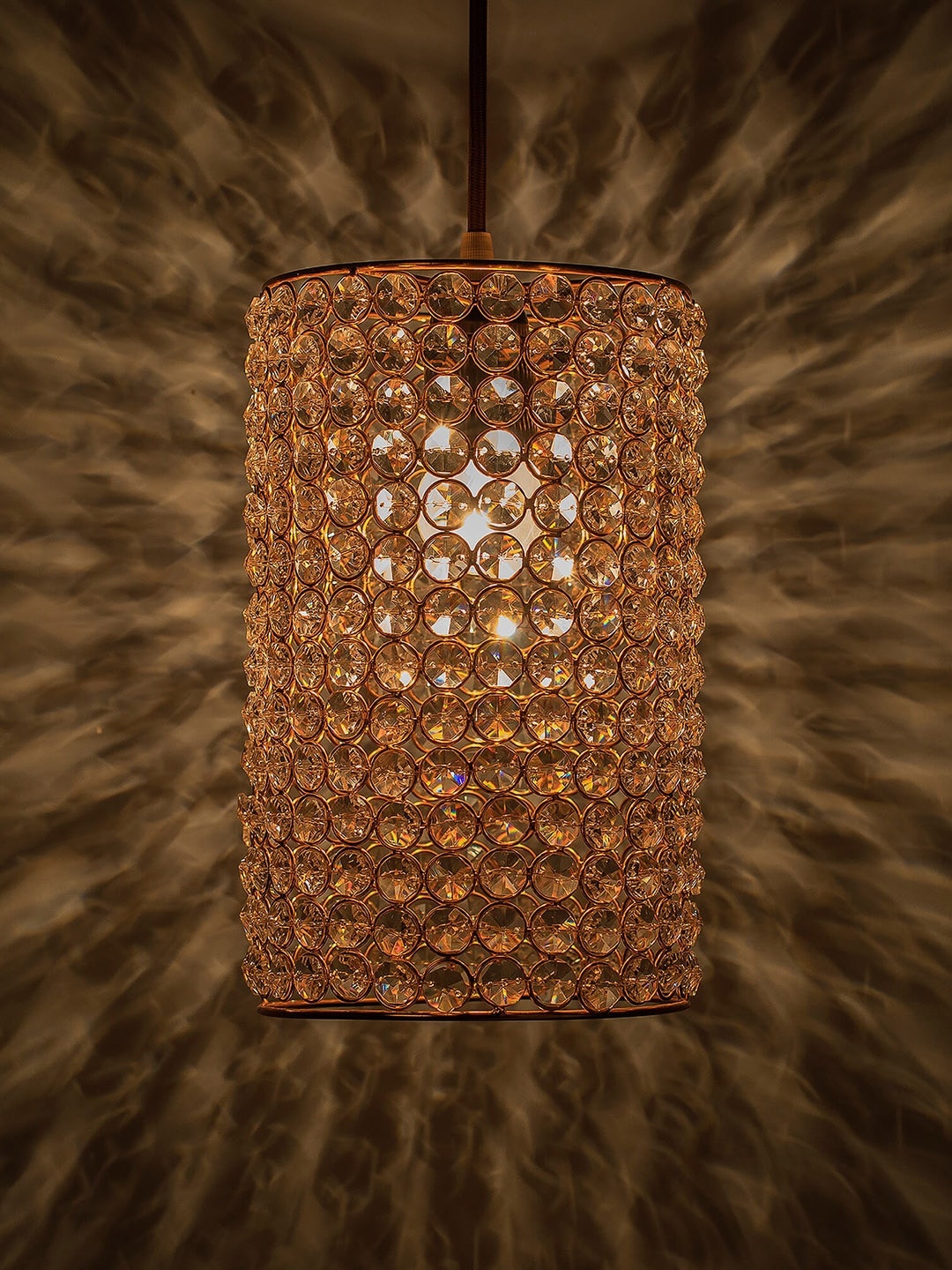 

Homesake Copper-Toned Textured Handcrafted Hanging Light