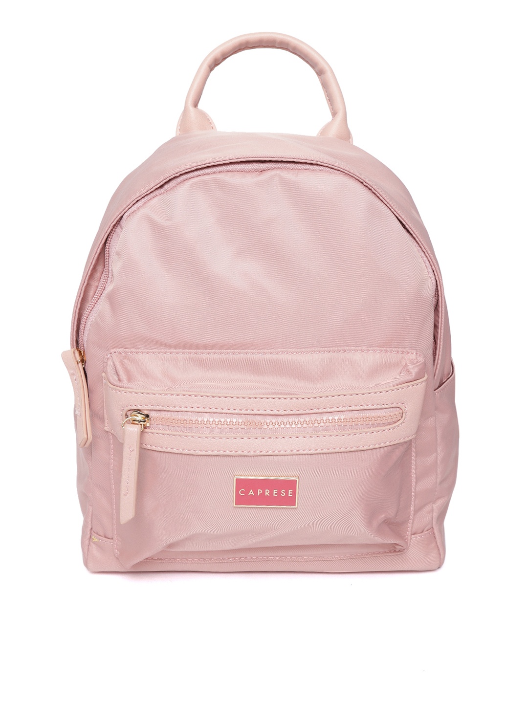 

Caprese Women Pink Solid Backpack