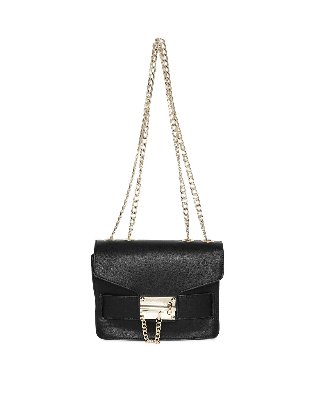 

Vero Moda Black Solid Sling Bag
