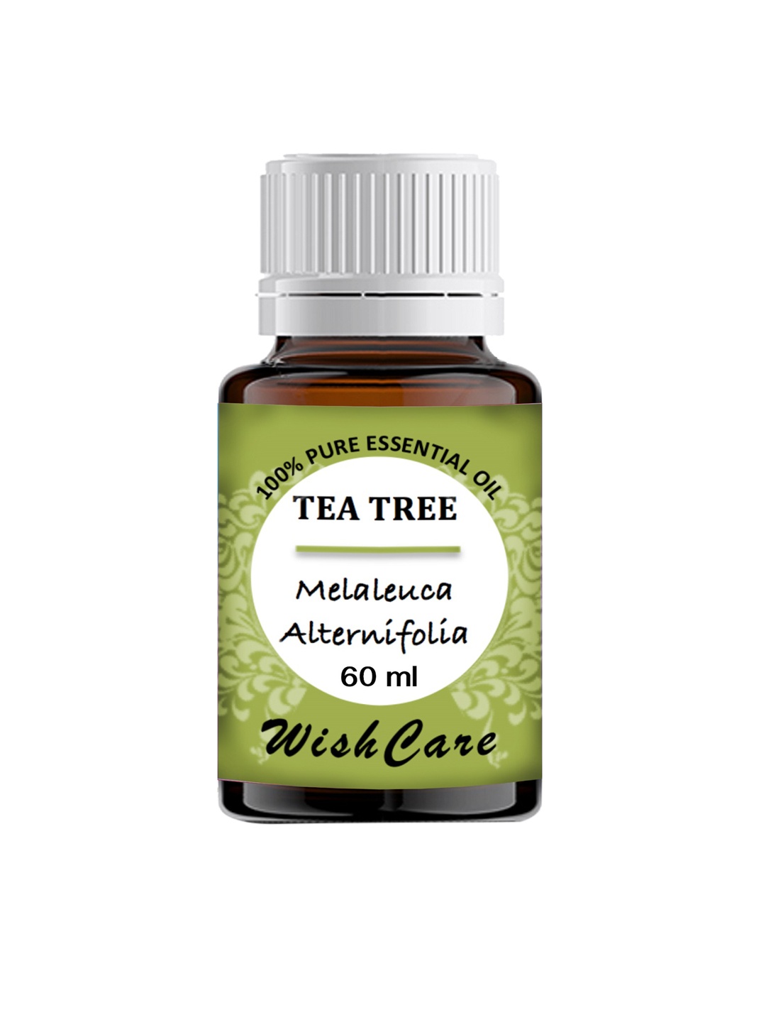 

WishCare Unisex Pure Tea Tree Essential Oil 60ml, Transparent