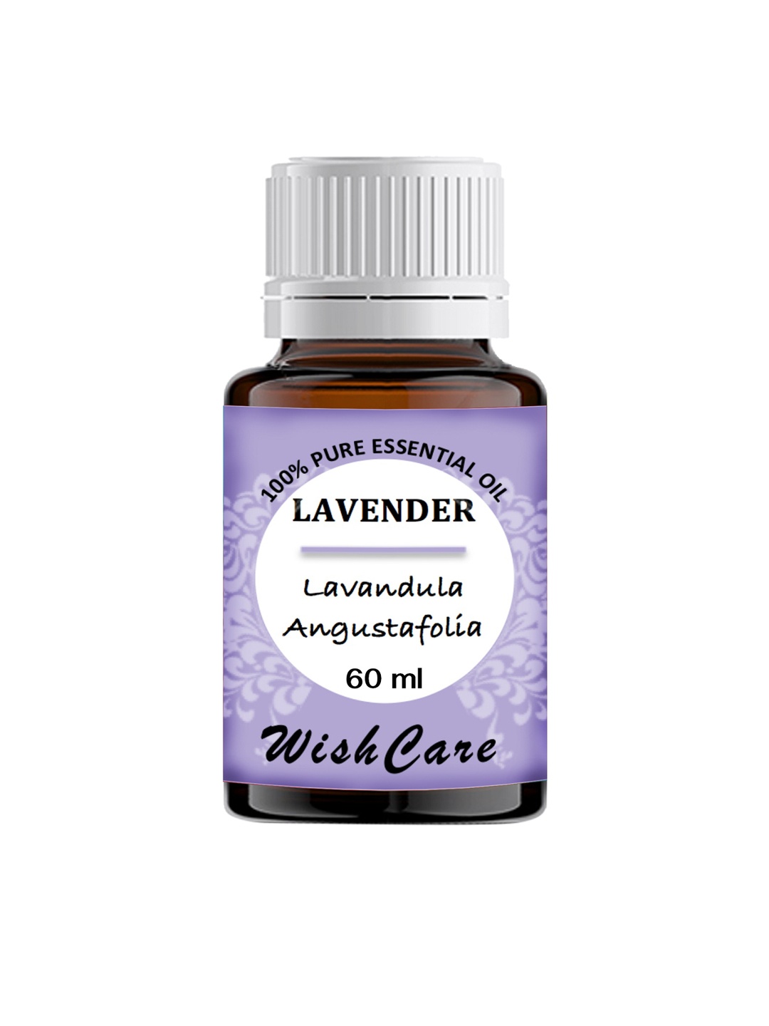 

WishCare Unisex Pure Lavender Essential Oil 60ml, Transparent