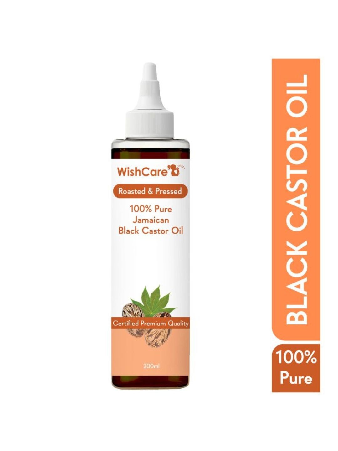 

WishCare 100% Pure Jamaican Black Castor Oil-Cold Pressed 200ml