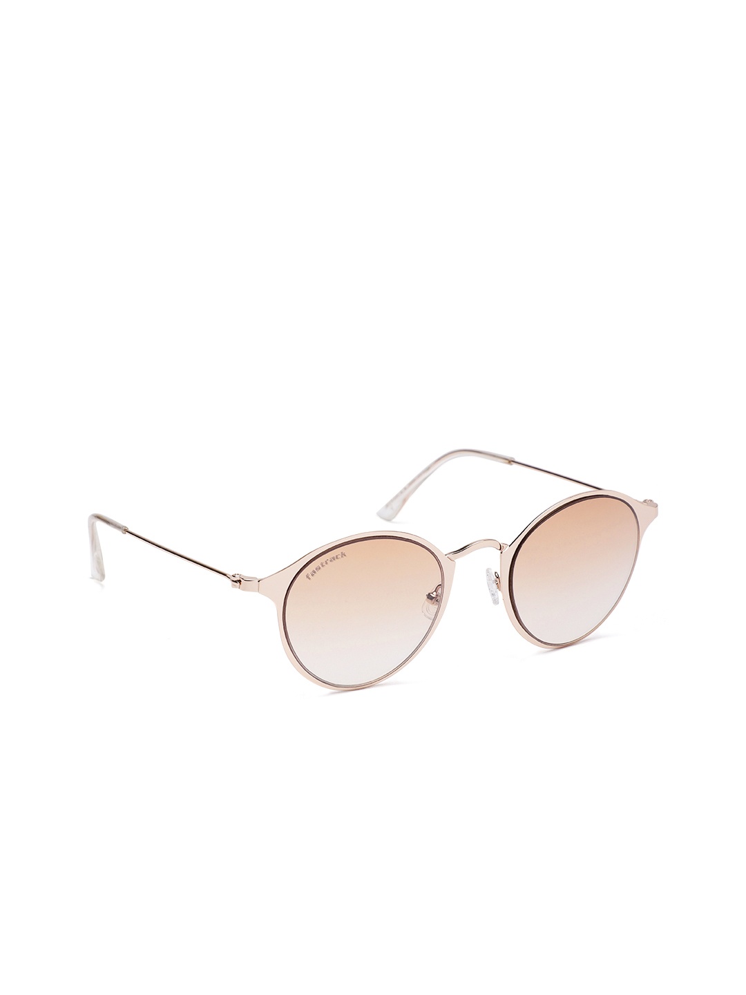 

Fastrack Women Round Sunglasses M199BR4F, Brown