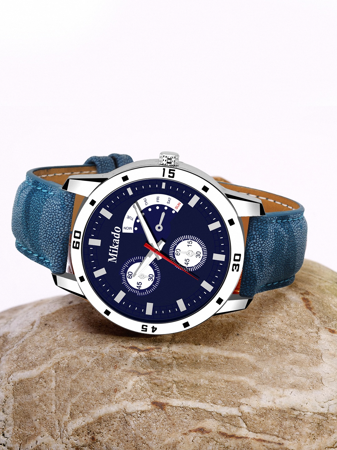 

Mikado Men Blue Analogue Watch 663