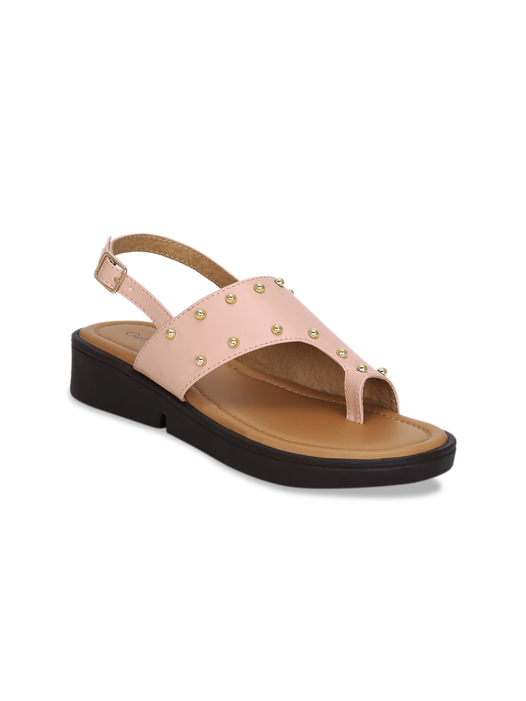 

Get Glamr Women Pink Solid One Toe Flats