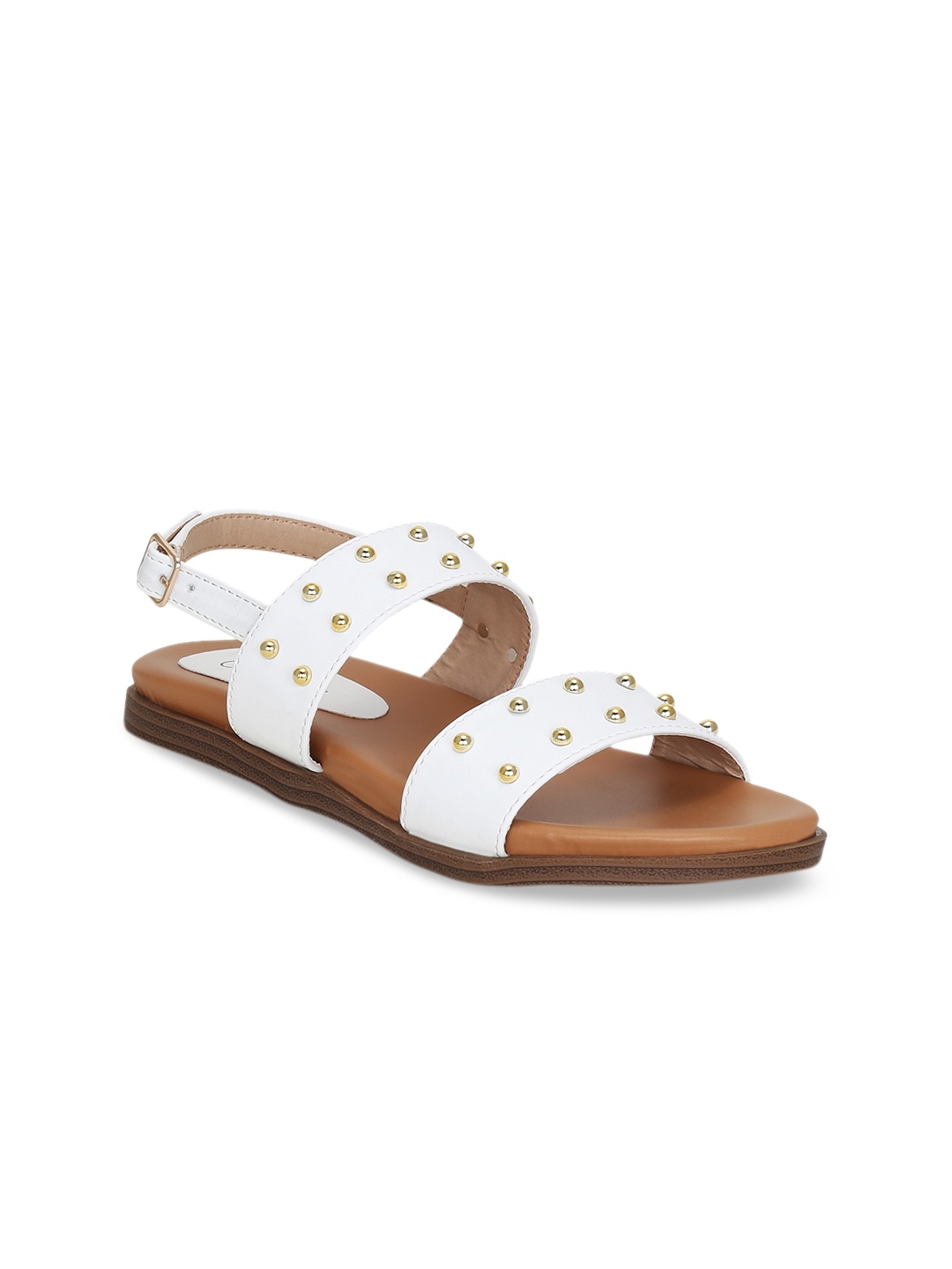 

Get Glamr Women White Solid Open Toe Flats