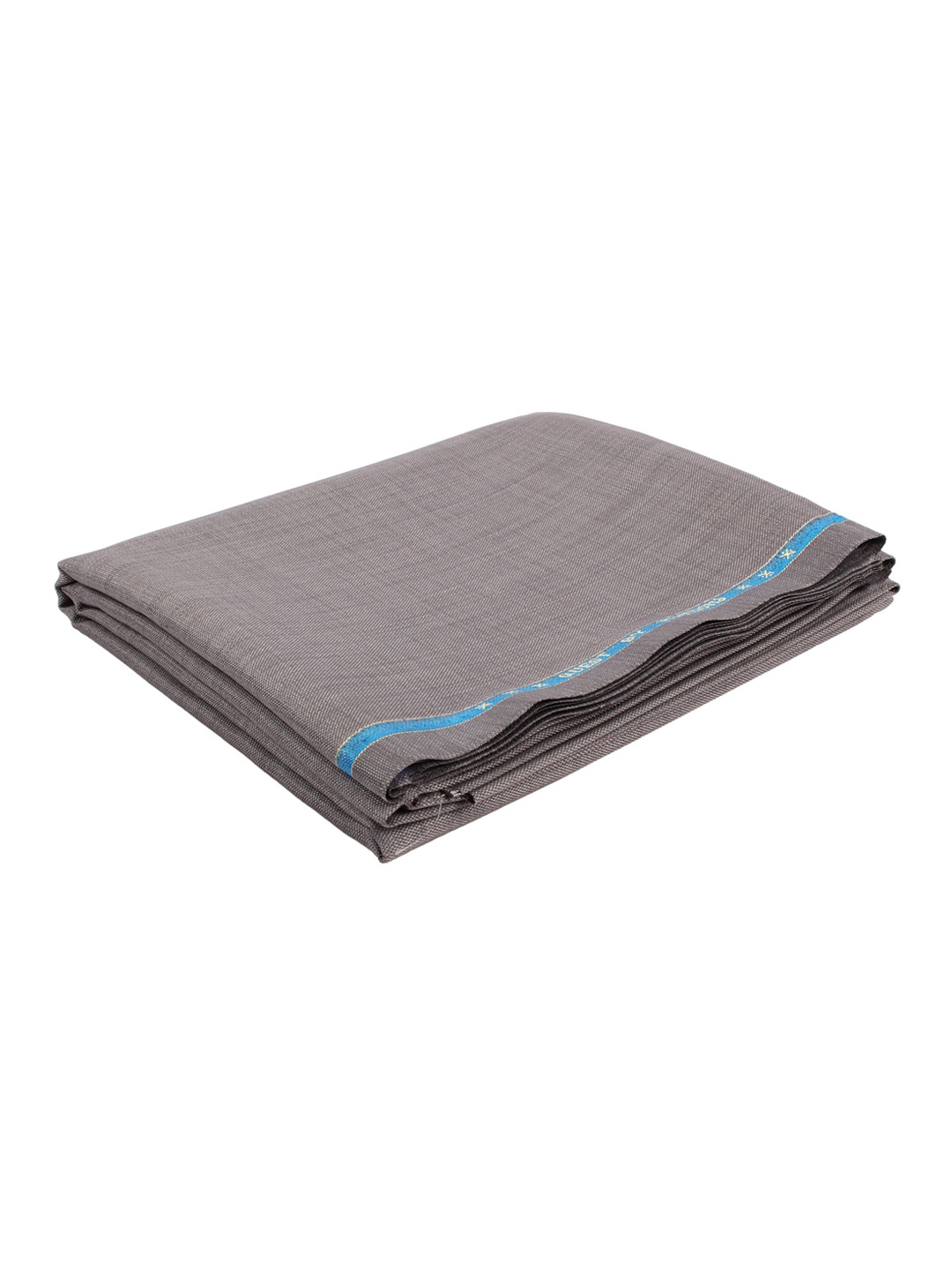 

Raymond Men Brown & Grey Solid Trouser Clothing Fabric
