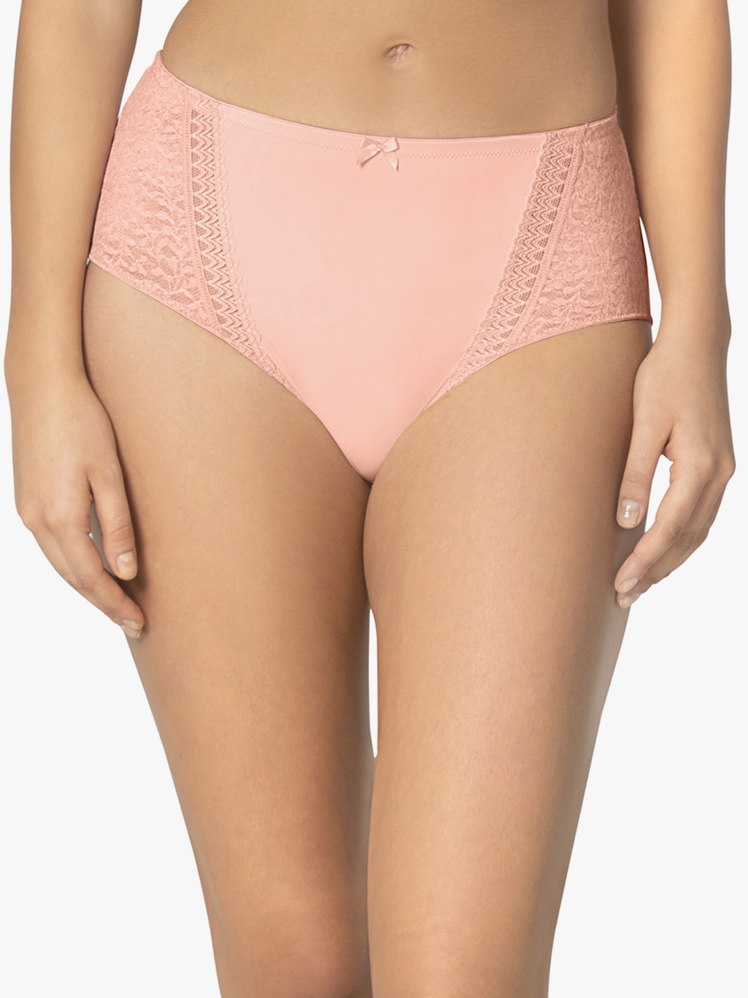 

Amante Women Solid Low Rise Smooth Sunshine Basic Brief - PAN70501, Pink