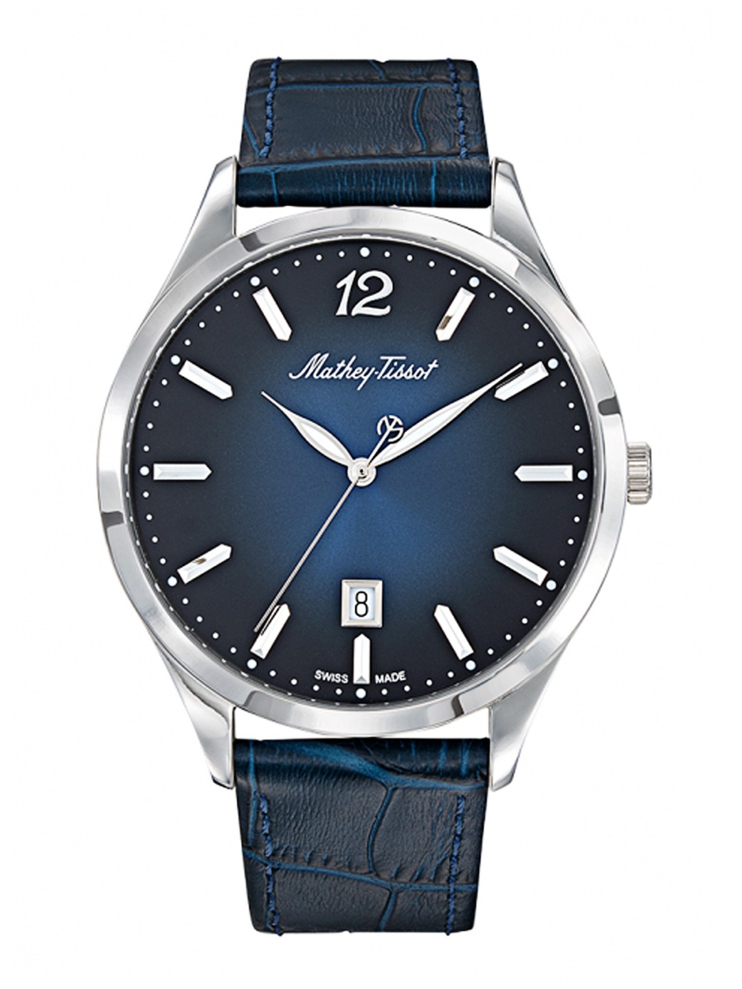 

Mathey-Tissot Swiss Made Analog Blue Dial Men's Watch - H411ABU