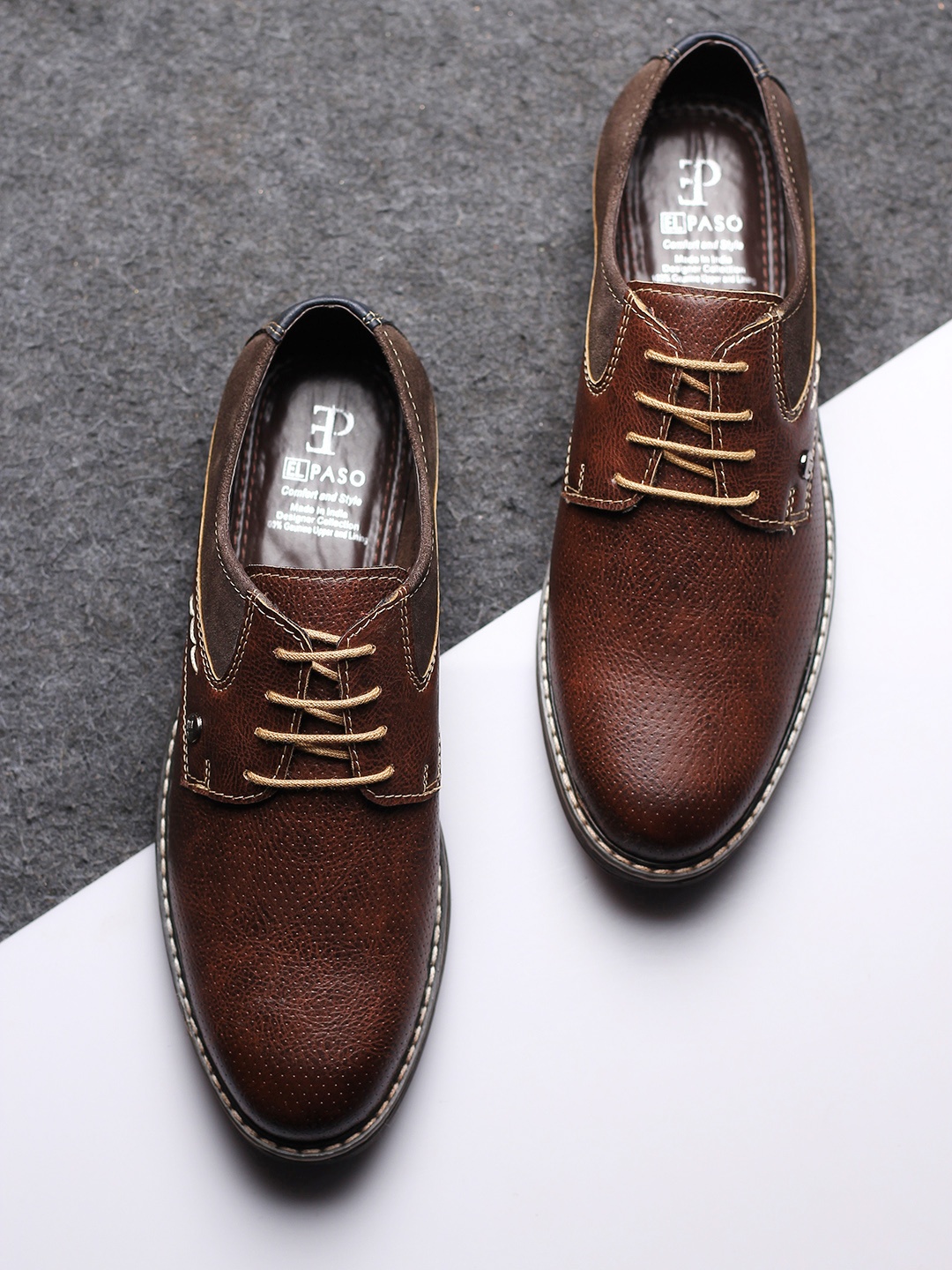 

El Paso Men Brown Derbys