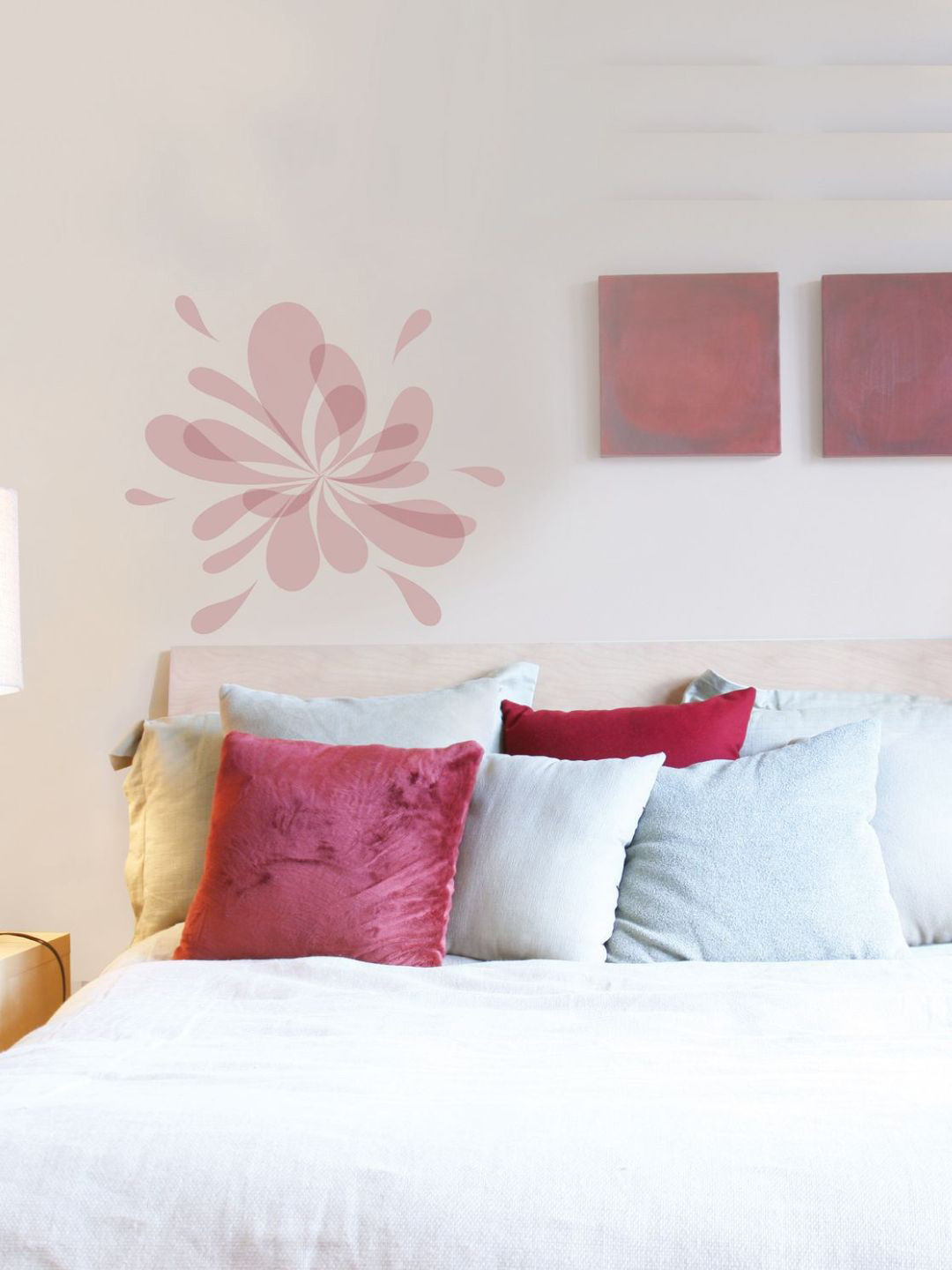 

Home Decor Line Pink Wall Sticker