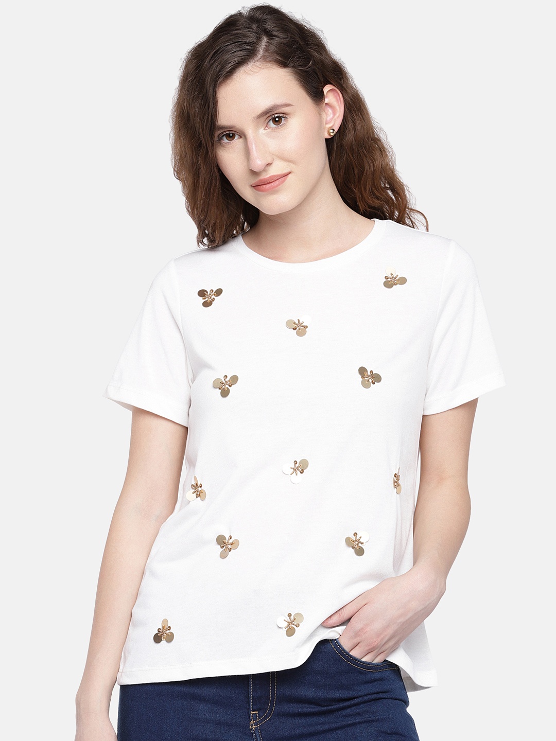 

Globus Women White Solid Top