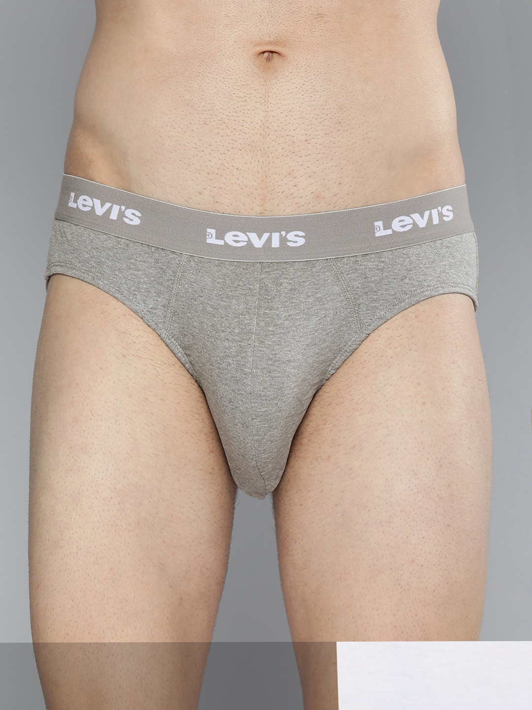 

Levis Men Pack of 2 Smartskin Technology Cotton Trunks with Tag Free Comfort #002-BRIEF, White