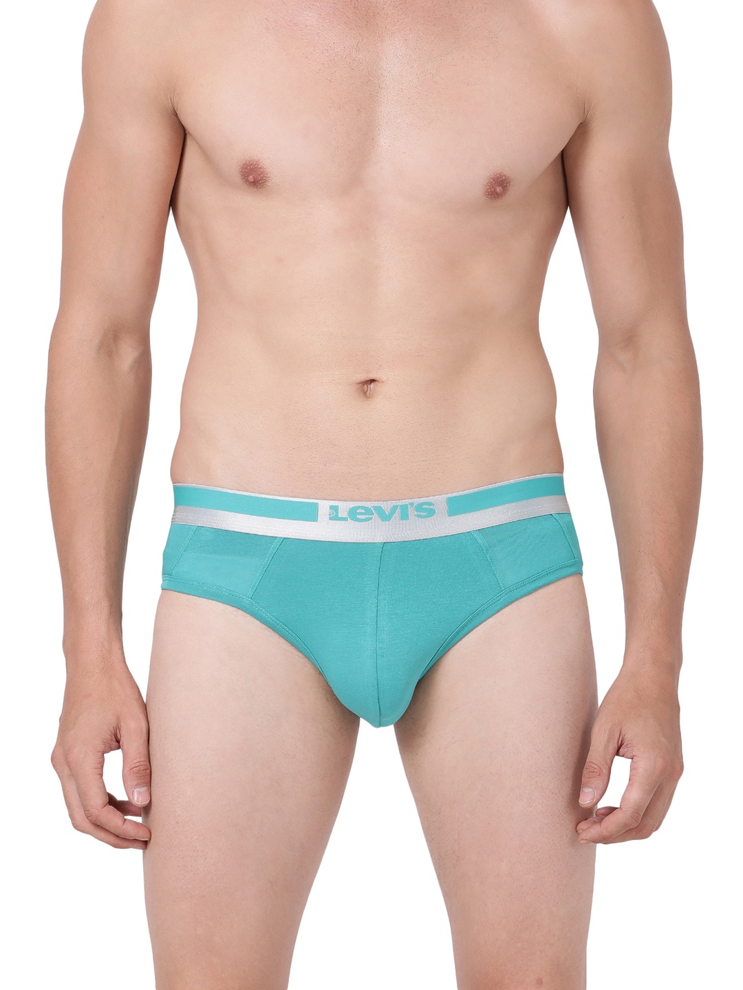 

Levis Men Green Solid Brief BF-300LS-1PK