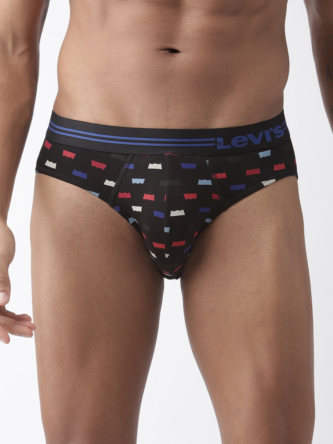 

Levis Men Black Printed Briefs BF-200SF-1PK
