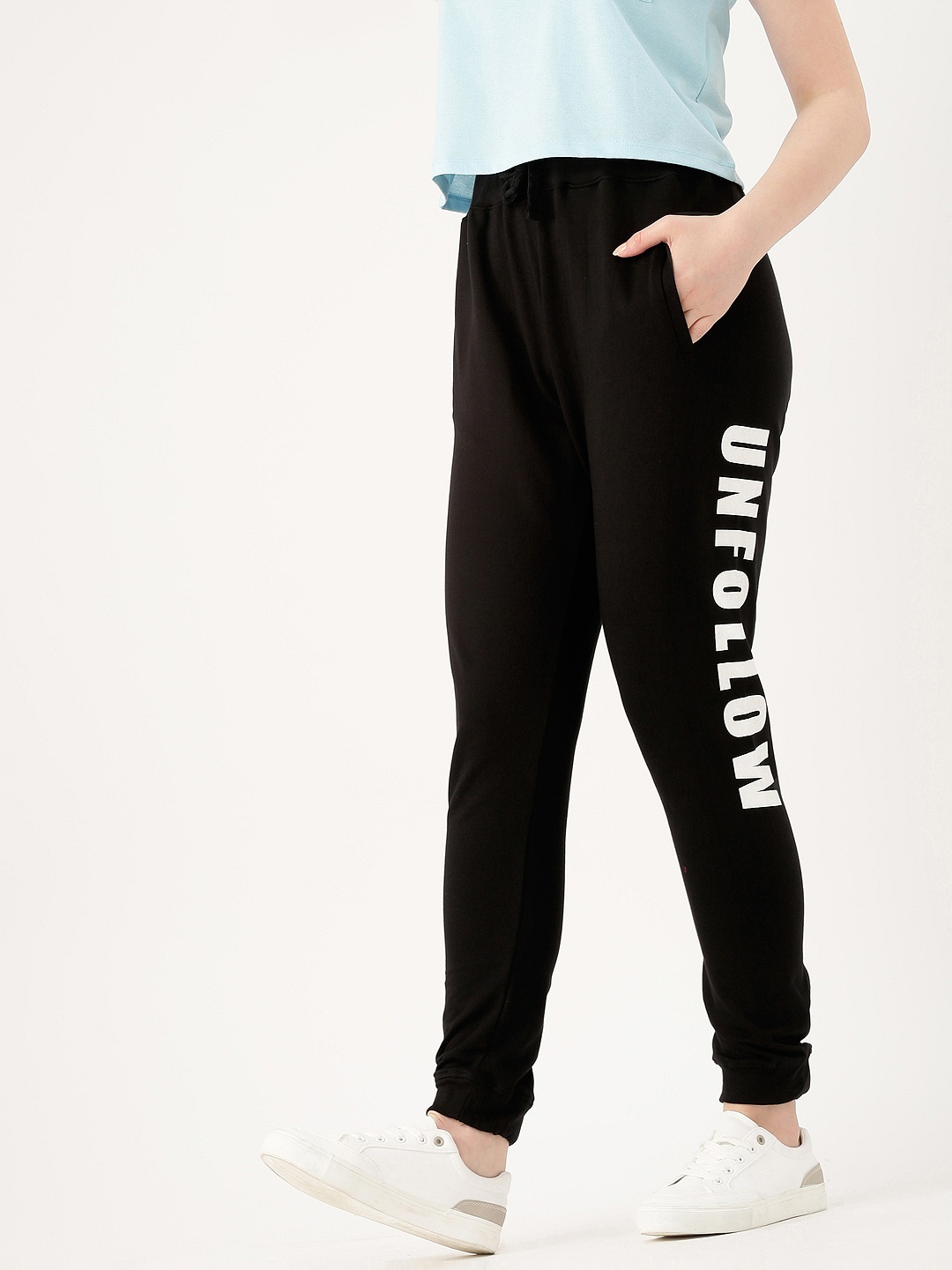 

DressBerry Women Black Solid Regular Fit Joggers
