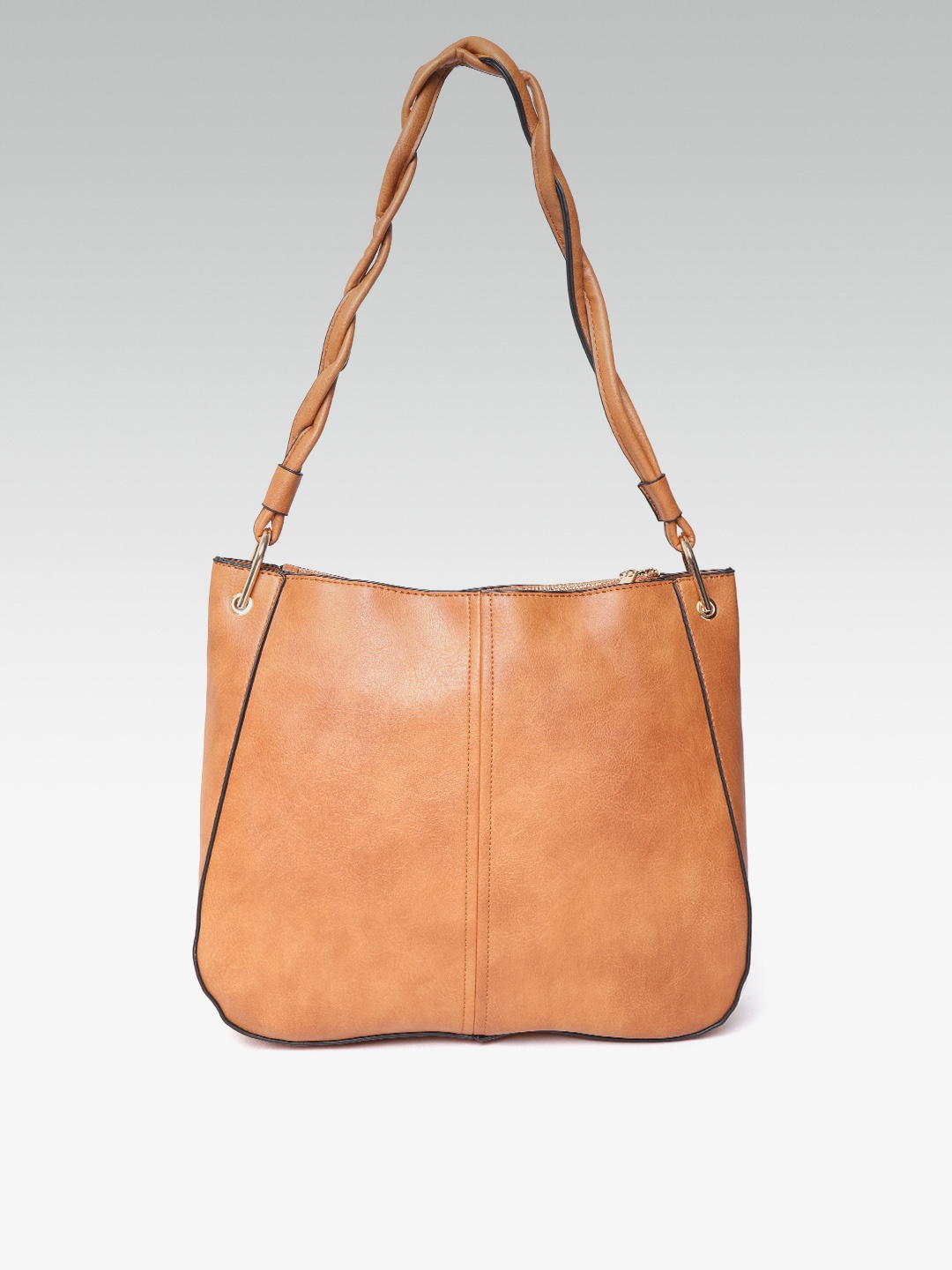 

DOROTHY PERKINS Tan Brown Solid Shoulder Bag