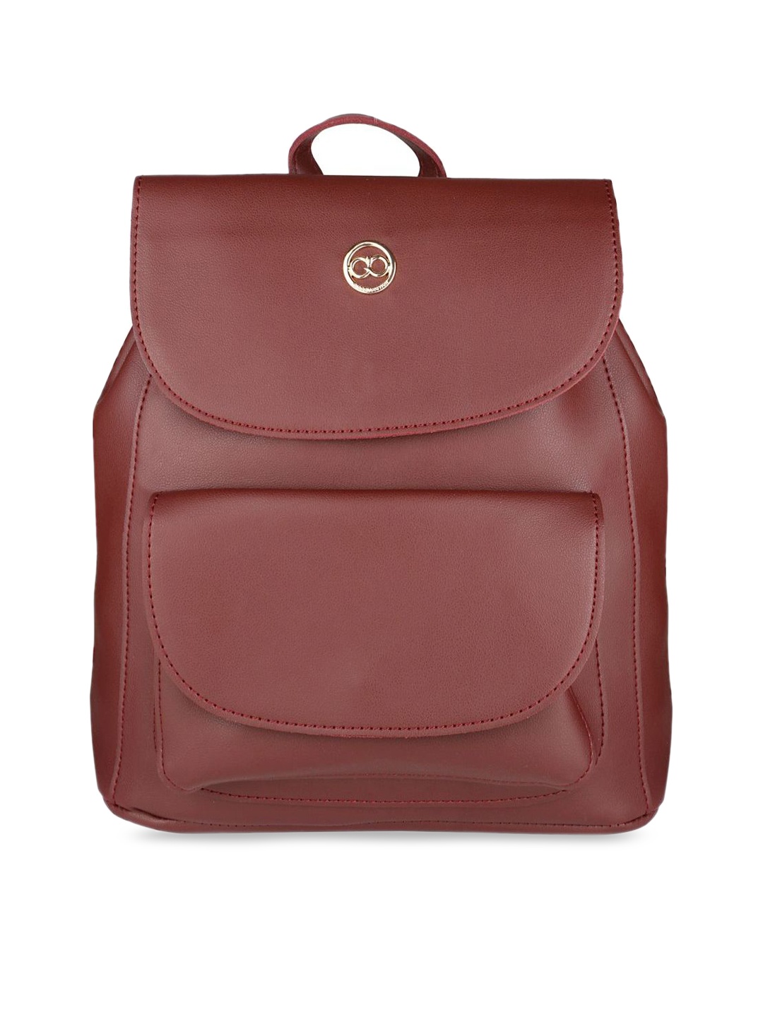 

GIO COLLECTION Red Solid Shoulder Bag