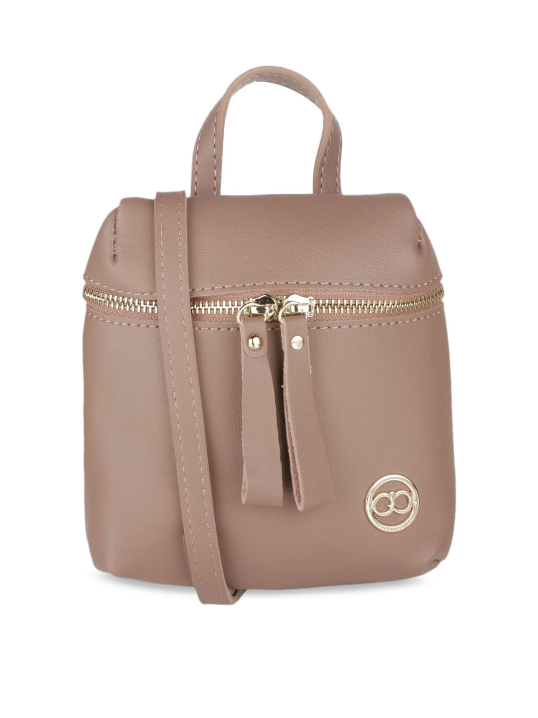 

GIO COLLECTION Pink Solid Shoulder Bag